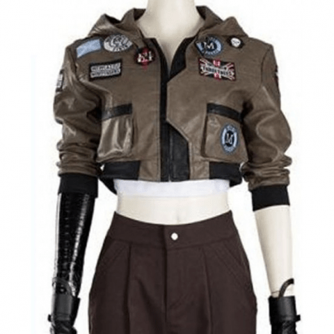 Love Death & Robots Sonnie Edge Bomber Cropped Jacket