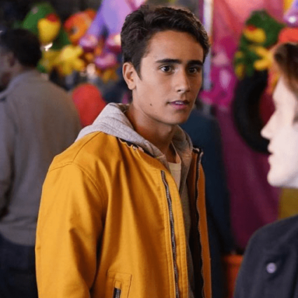 Michael Cimino Victor Salazar Love Victor Yellow Leather Jacket