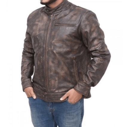 Lucas Till TV Series Mens Brown Macgyver Leather Jacket