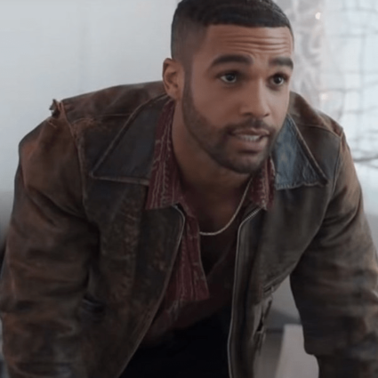 Mens Lucien Laviscount Trust Leather Jacket