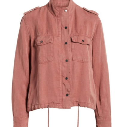 Megan Garner Lucifer S05 Chasten Harmon Pink Jacket