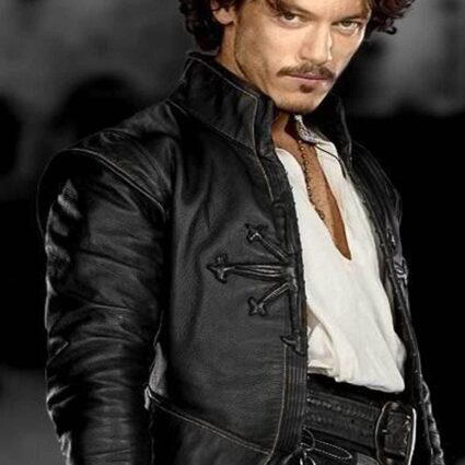Luke Evans Dracula Untold Leather Jacket