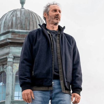 Richard Topol Blue Manifest Harvey Stein Jacket