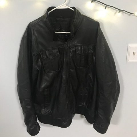 Mens Fashion Marc Anthony Leather Jacket