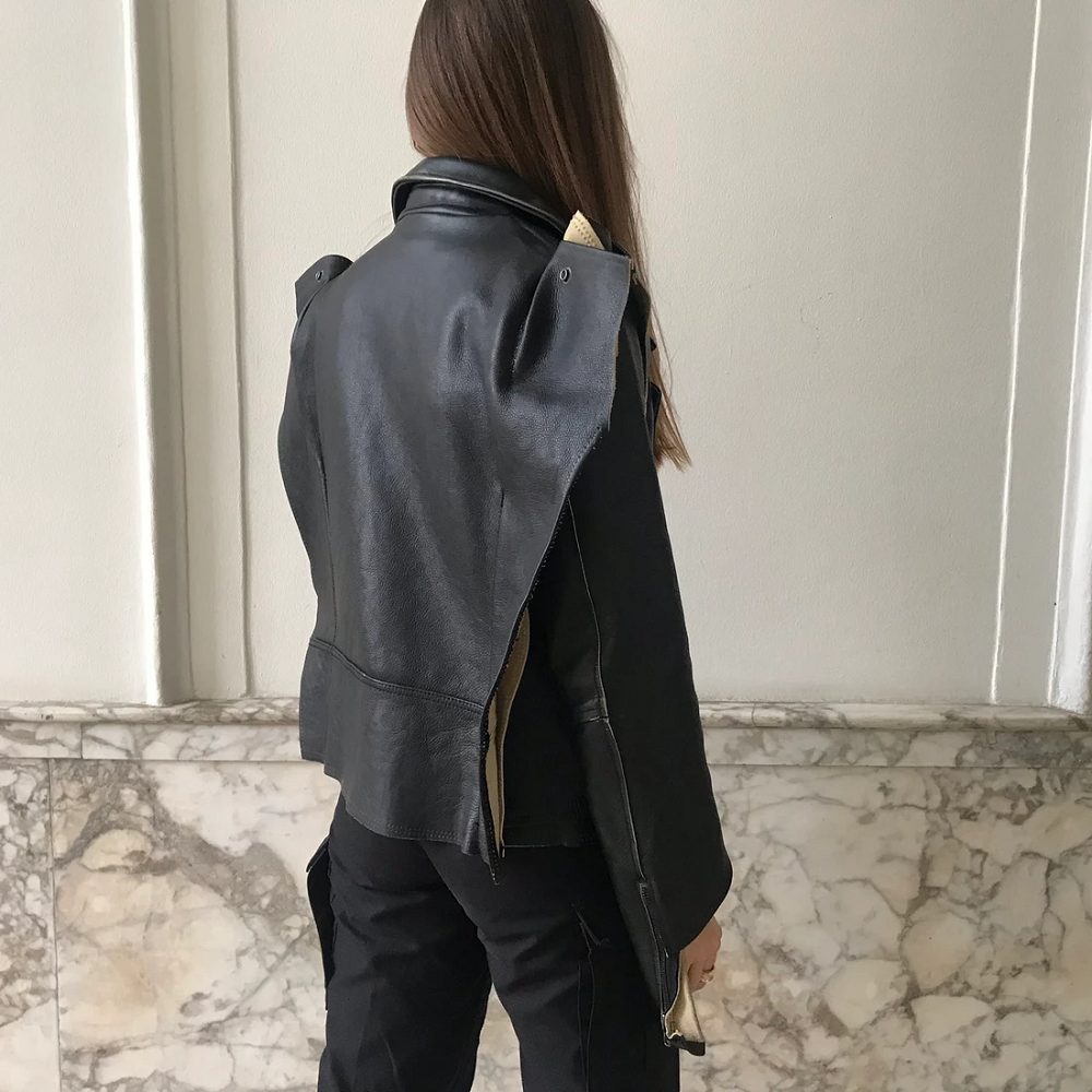 Margiela Hms Leather Jacket 