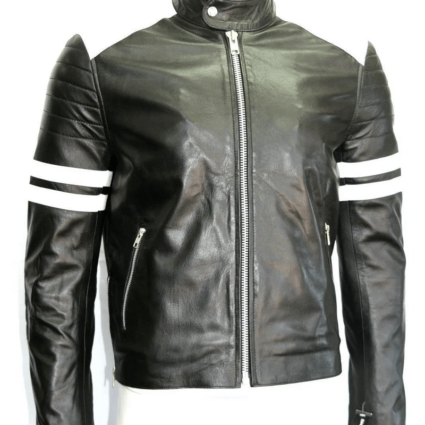 Mens Mayhem Motorcycle Leather Jacket