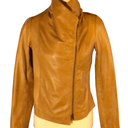 Melinda Monroe Virgin River Brown Leather Jacket