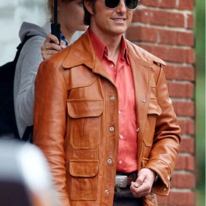 Tom Cruise American Made Leather Jacket