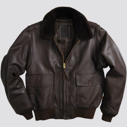 Alpha Industries G-1 Leather Jacket