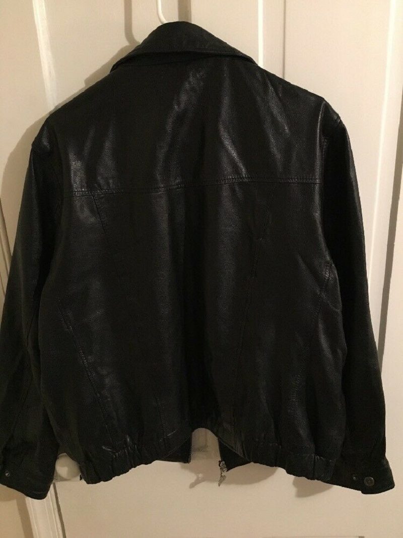 Men's LW Black Motorcycle Leather Jacket - A2 Jackets