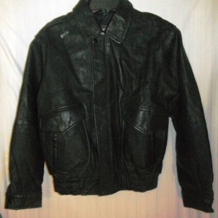 New Zealand Outback Black Leather Jacket
