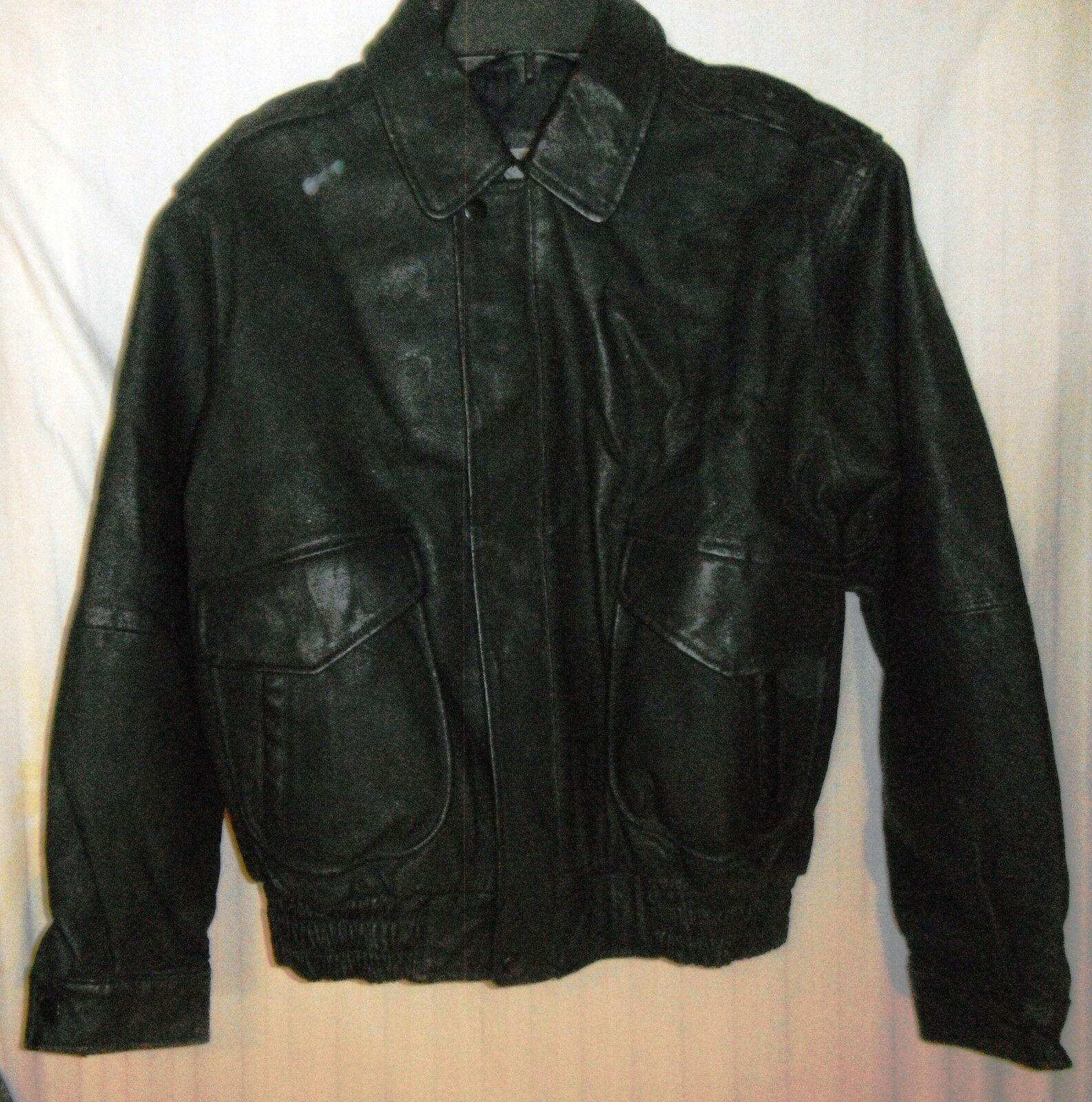 New Zealand Outback Black Leather Jacket - A2 Jackets