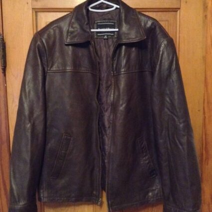 Preswick & Moore Brown Leather Jacket
