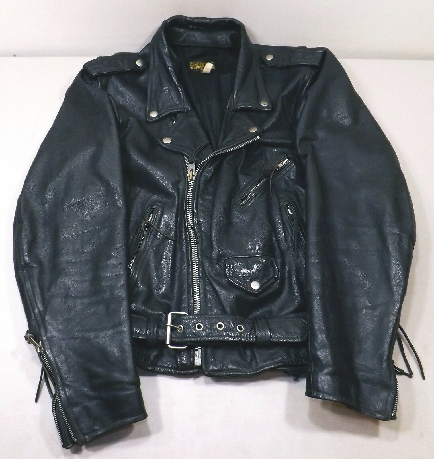 Protech Apparel Motorcycle Leather Jacket - A2 Jackets