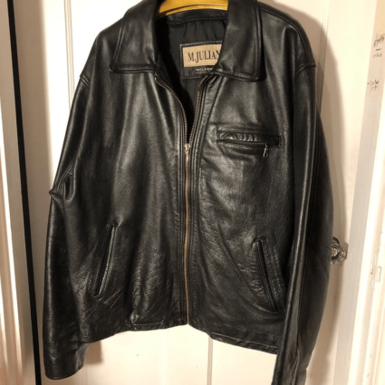 M. Julian Wilsons Black Leather Jacket