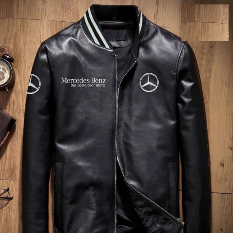 Men's Mercedes Benz Leather Jacket