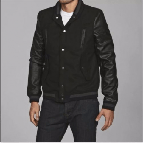 Mg Black Label Varsity Style Jacket