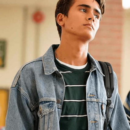 Mens Victor Salazar Michael Cimino Love Victor Denim Jacket