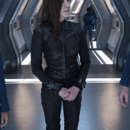 Michelle Yeoh Avatar 2 Dr. Karina Mogue Leather Jacket