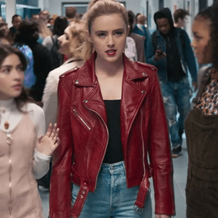 Freaky Millie Kathryn Newton Motorcycle Leather Jacket