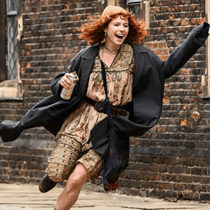 Jo Robinson Misbehaviour Jessie Buckley Wool Coat