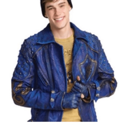 King Ben Descendants 2 Mitchell Hope Vibrant Leather Jacket
