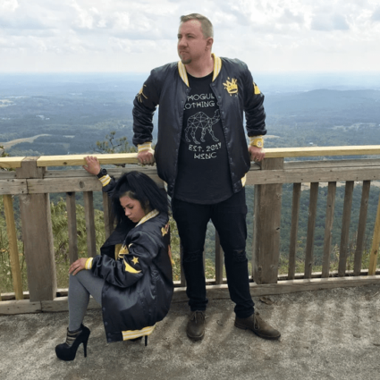 Mens Coming Back Blessed Mogul Bomber Jacket