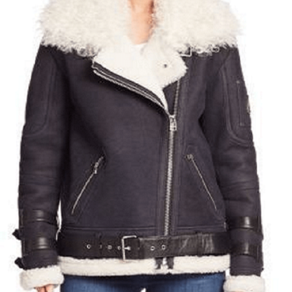 Moose Knuckles Belleville Shearling Leather Jacket
