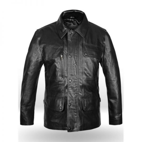 Terminator Mortal Kombat X Arnold Schwarzenegger Leather Jacket