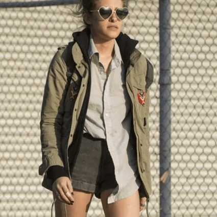 Mr. Robot Carly Chaikin Khaki Military Jacket