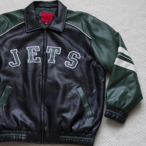 New York Jets Leather Jacket