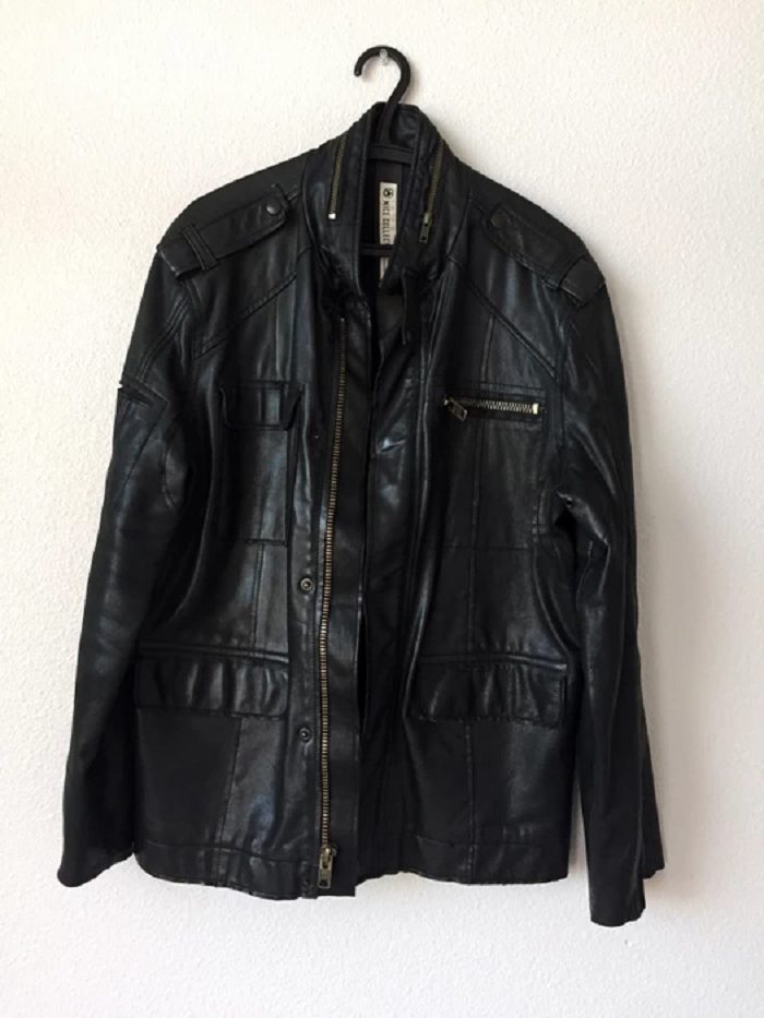 Mens Nice Collective Leather Jacket - A2 Jackets