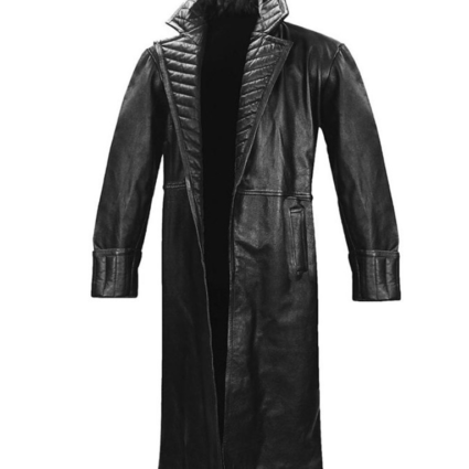 Samuel L. Jackson Nick Fury Iron Man 2 Leather Trench Coat