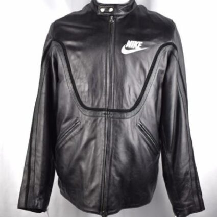 Mens Fashion 72 Style Nike Leather Jacket