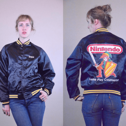 Nintendo Link Black Jacket