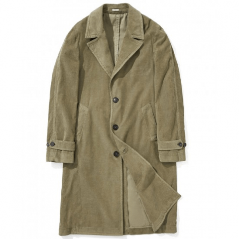 Mens James Bond No Time To Die Corduroy Duster Coat
