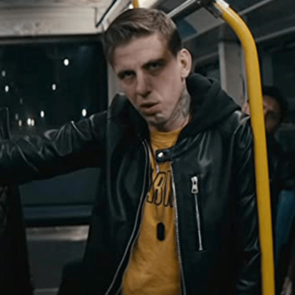 Aleksandr Pal Nobody 2021 Teddy Kuznetsov Leather Jacket