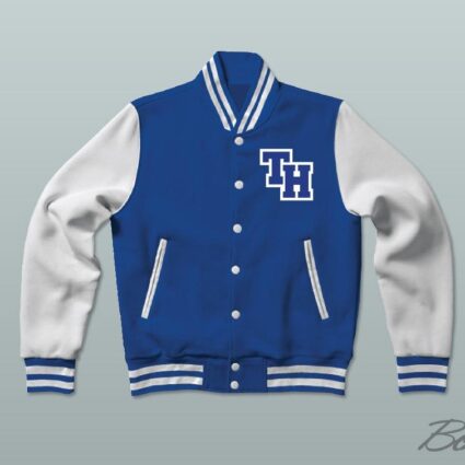 Nathan Scott One Tree Hill Ravens Blue Varsity Letterman Jacket