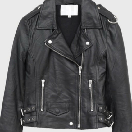 Mens Oak Nyc Biker Leather Jacket
