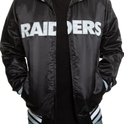 Mens Oakland Raiders Varsity Jacket