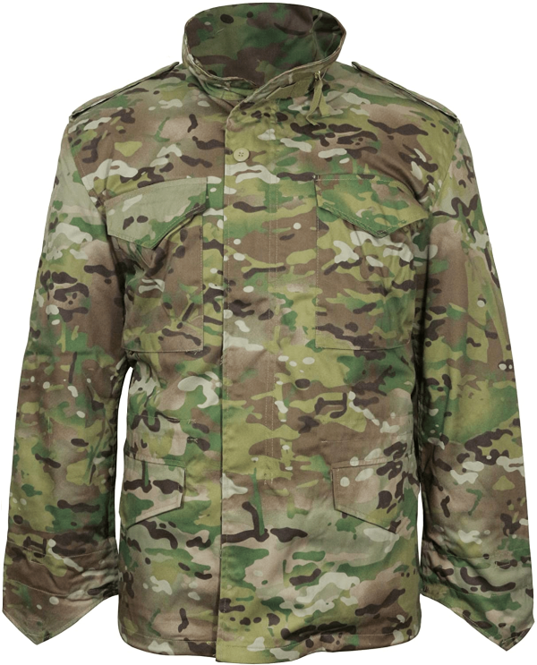 Multitarn Camo M65 Mens Field Cotton Jacket - A2 Jackets