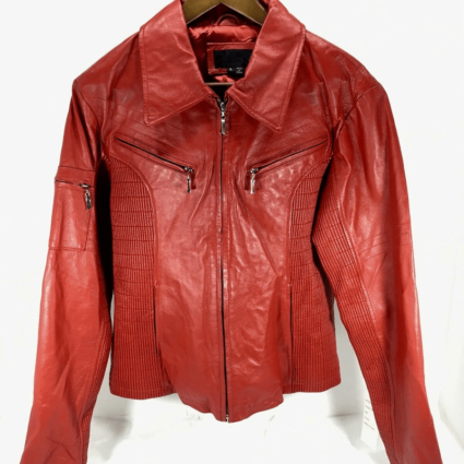 New Oscar Piel Biker Motorcycle Leather Jacket