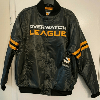Mens Overwatch League Black Jacket
