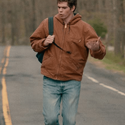 The Half Of It Daniel Diemer Paul Munsky Brown Jacket