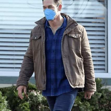 Mens John Cena Peacemaker 2022 Tv-Series Brown Cotton Jacket