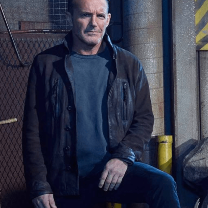 Phil Coulson Agents Of Shield Clark Gregg Suede Jacket