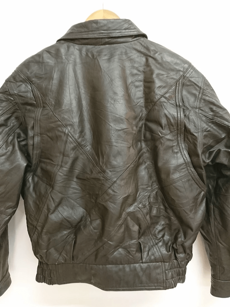 Mens Pierre Balmain Black Leather Jacket - A2 Jackets