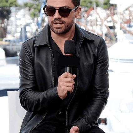Dominic Cooper Preacher Leather Jacket