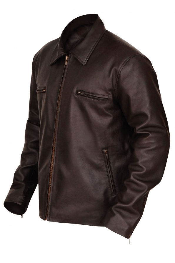 President Obama Brown Leather Jacket - A2 Jackets
