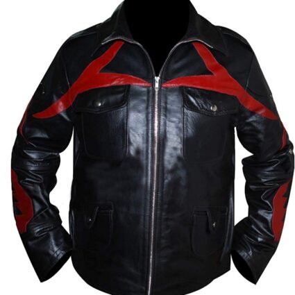 Prototype James Heller Alex Mercer Black Genuine Leather Jacket